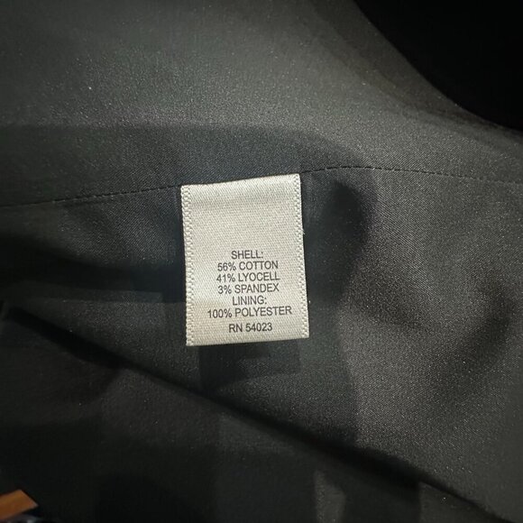 Banana Republic Black Suit Pencil Skirt Size 12 - Picture 8 of 9